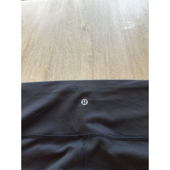 Lululemon Wunder Train High-Rise Tight 25" Black Size 20 - Picture 7 of 7